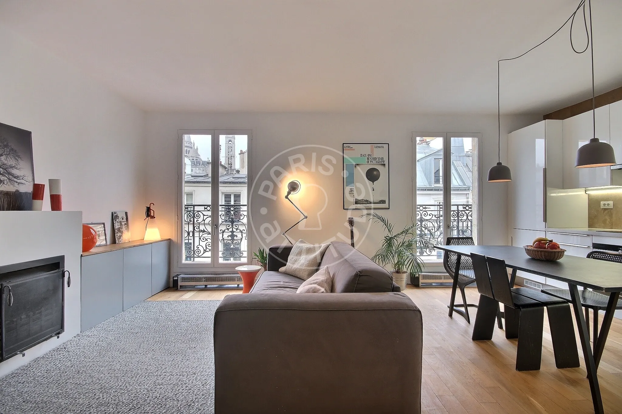 Flat Rue de Clignancourt in Paris