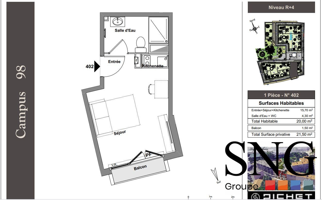 Flat Rue Roger Mathurin in Marseille