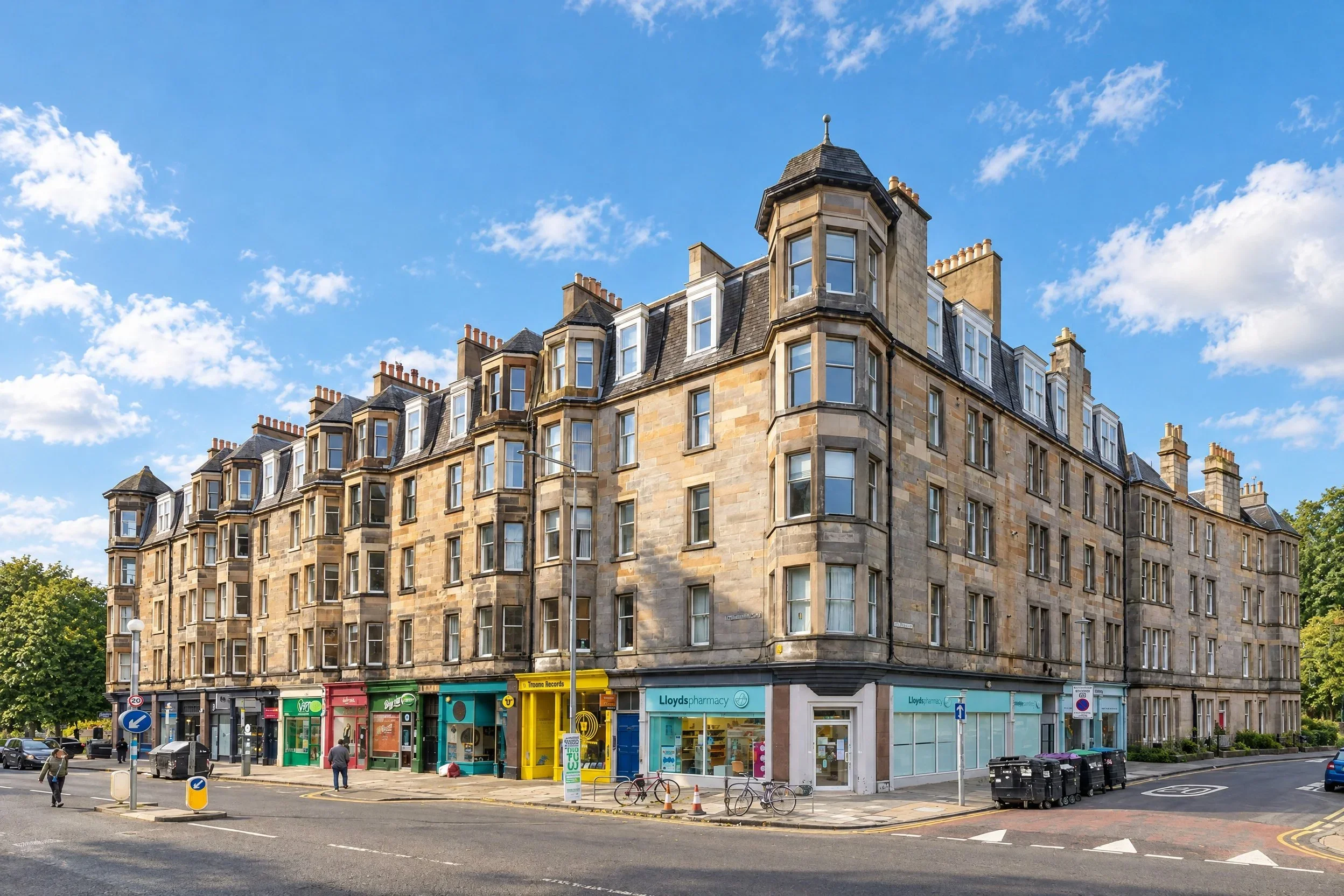 Flat Viewforth Gardens in City of Edinburgh