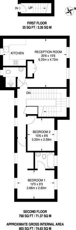 Room Hazlewood Mews in Greater London