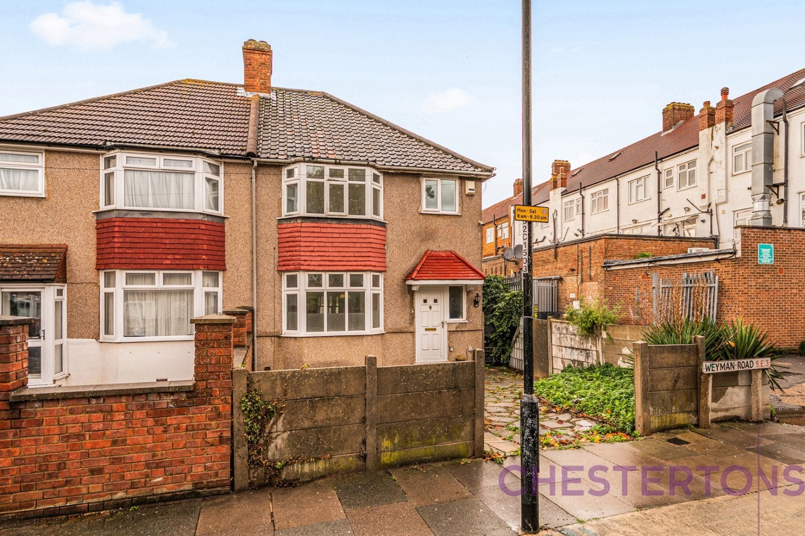 House Weyman Road in Greater London