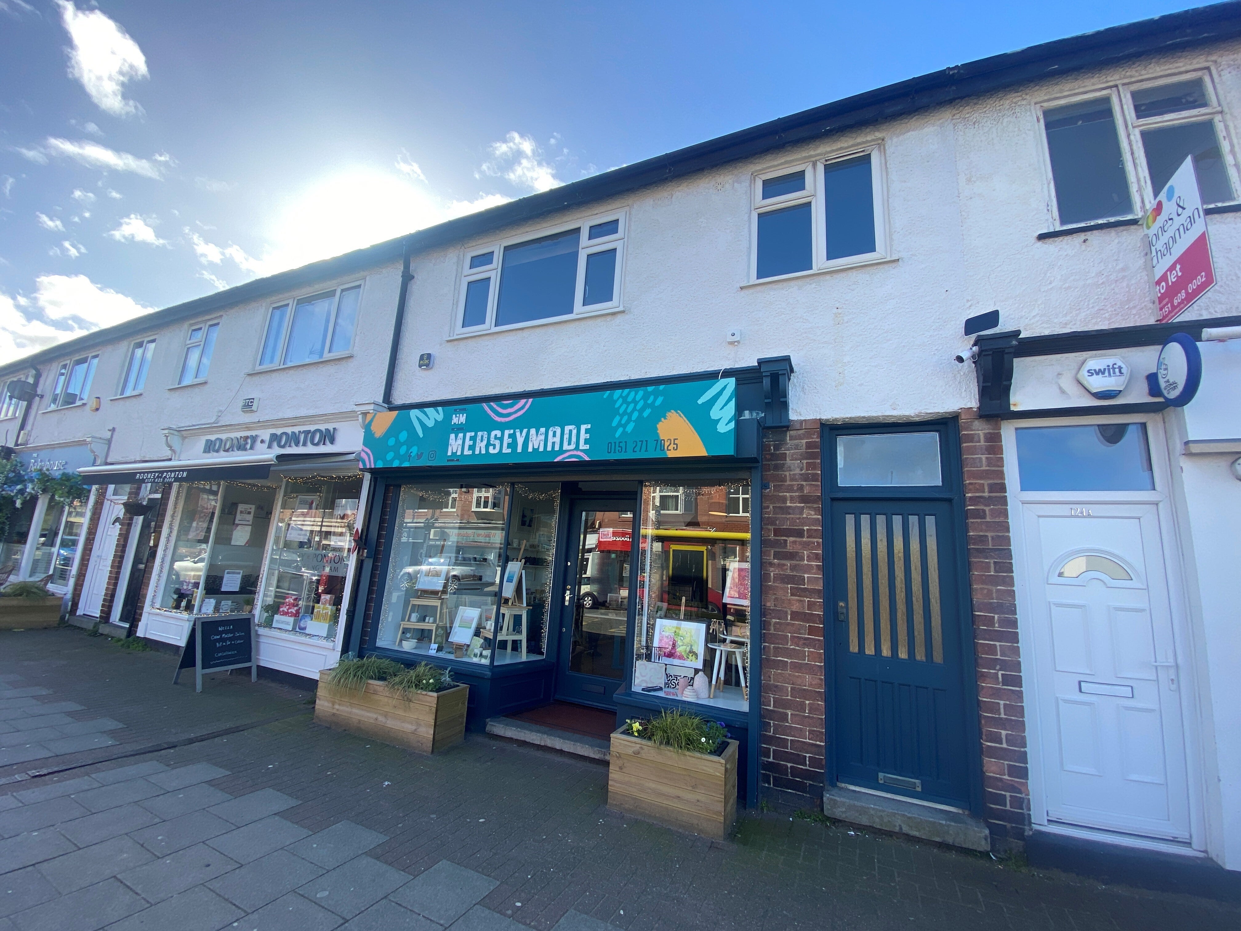 Flat Banks Road in West Kirby
