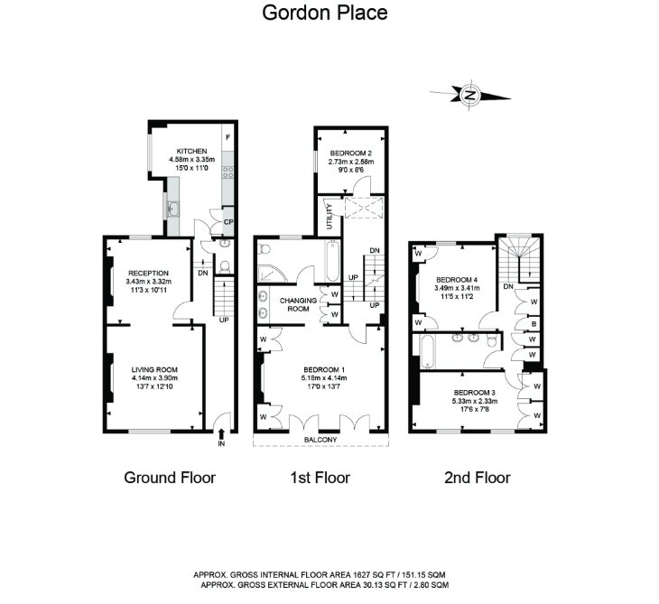 House Gordon Place in Greater London