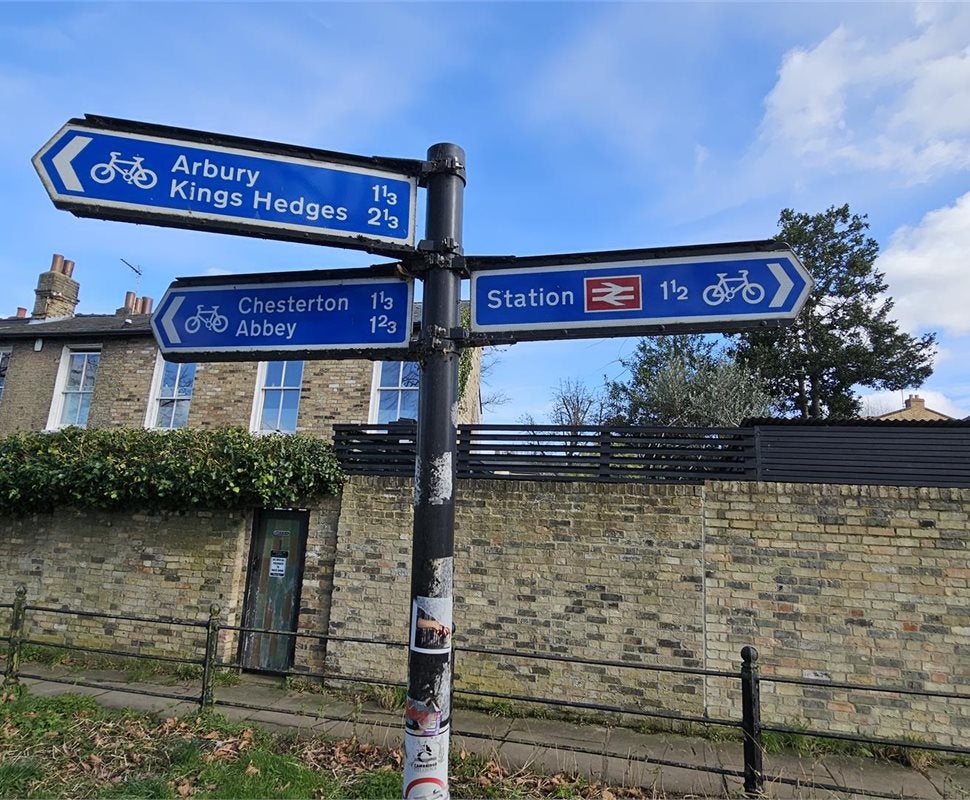 Flat Market Street in South Cambridgeshire