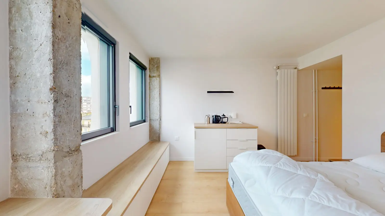 Chambre Square Charles Laurent à Paris