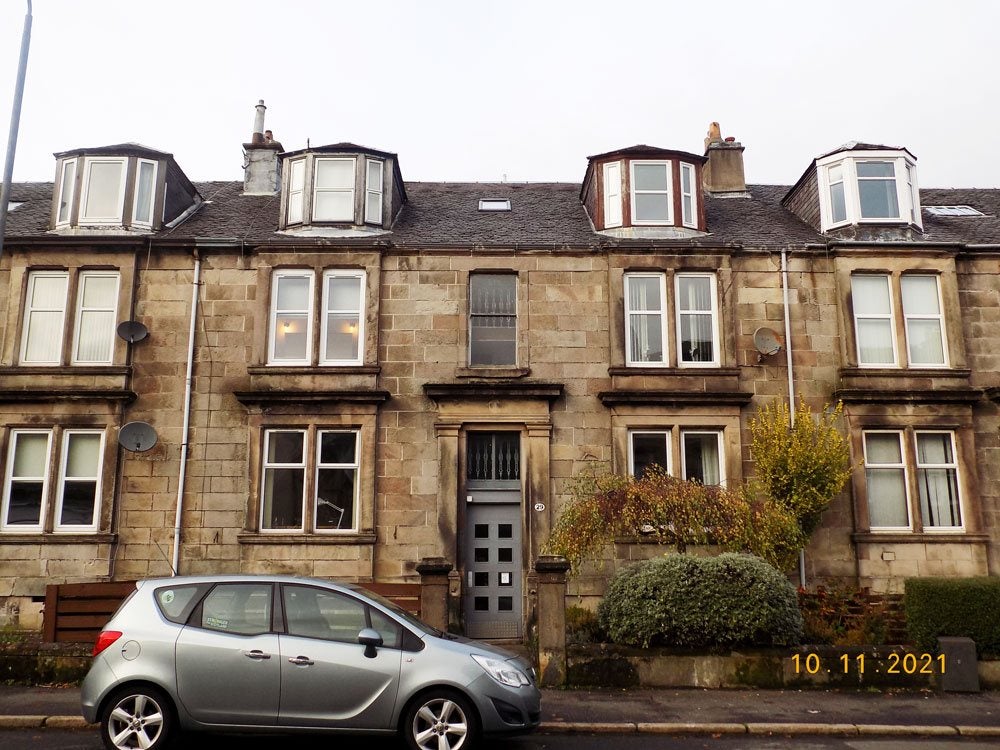Flat Cardwell Road in Greenock