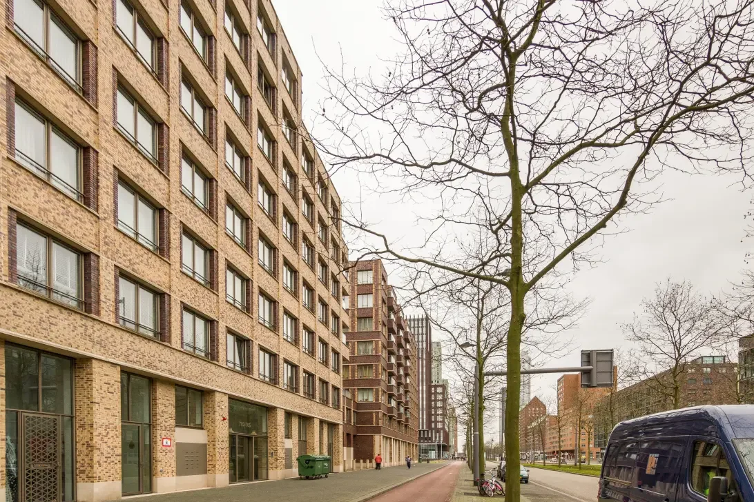 Flat Laan op Zuid in Rotterdam