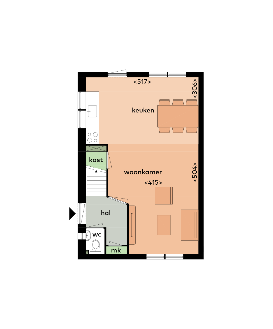 Huis Daalderstraat in Alkmaar