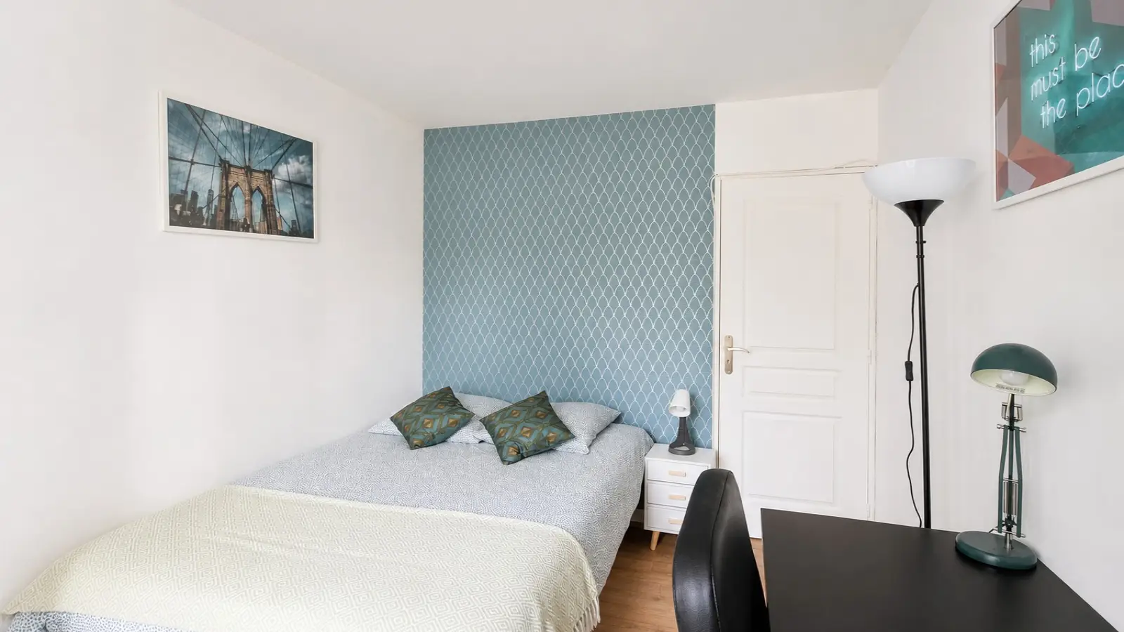 Chambre Rue Madame de Sanzillon à Clichy