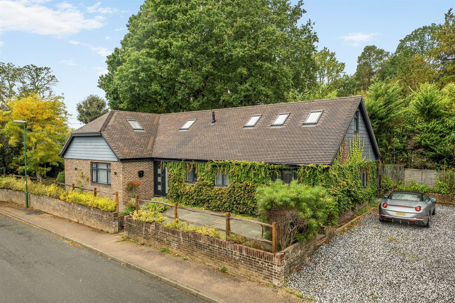House Garden Wood Close in Horsham