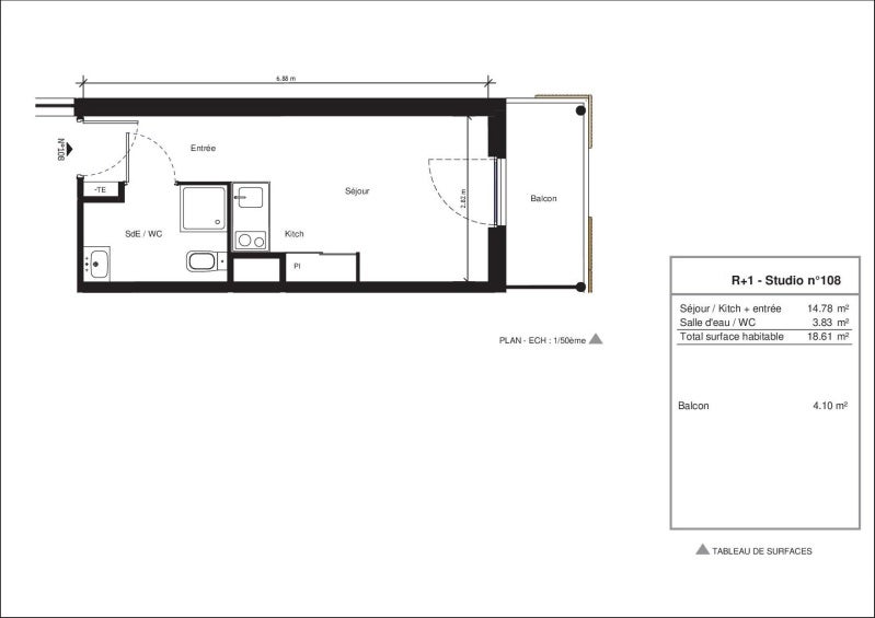 Appartement Route d'Avignon à Nîmes