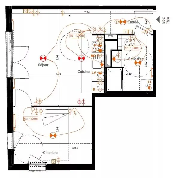 Appartement Rue Teddy Riner à Asnières-sur-Seine