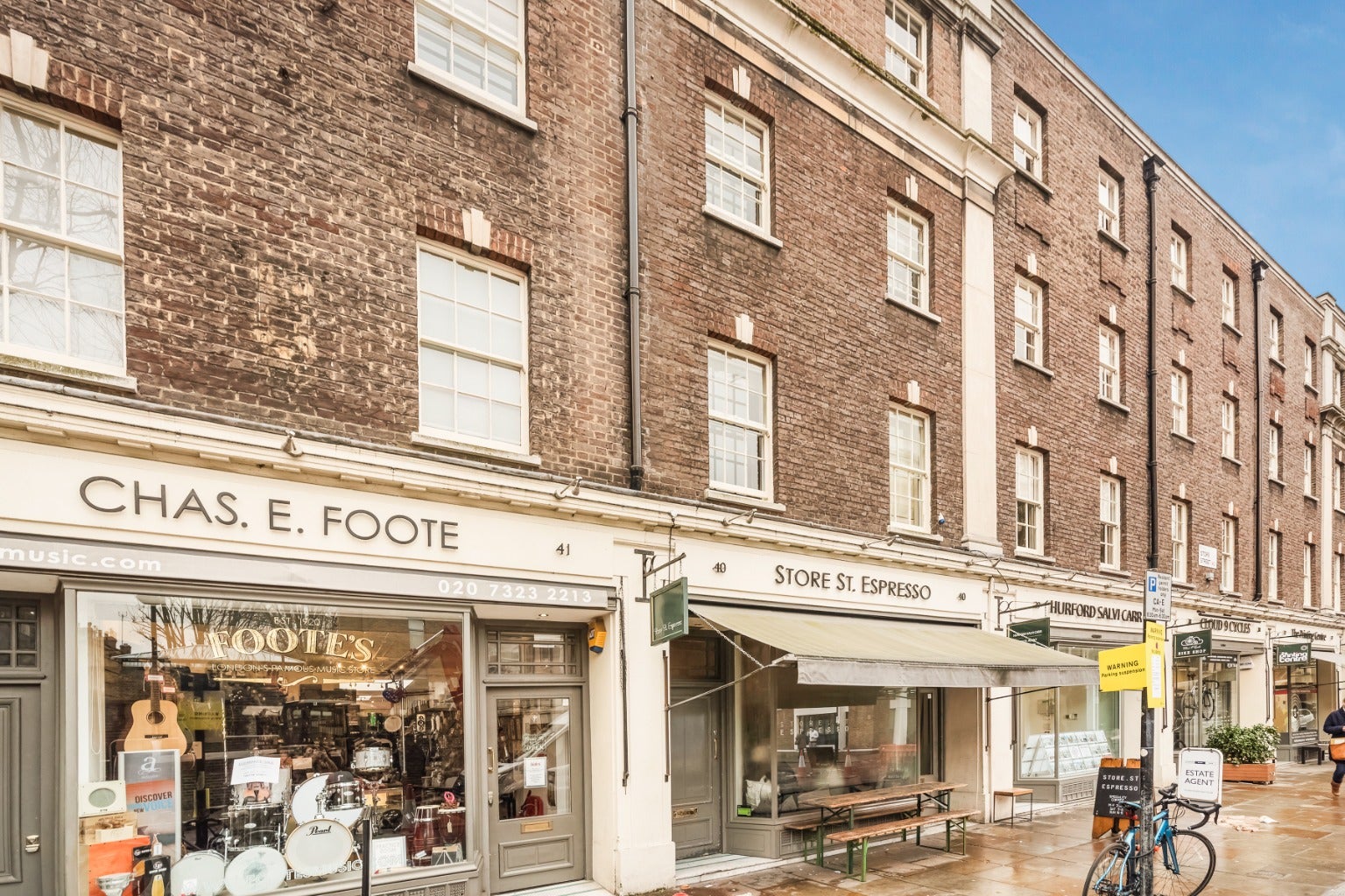Flat Store Street in Greater London