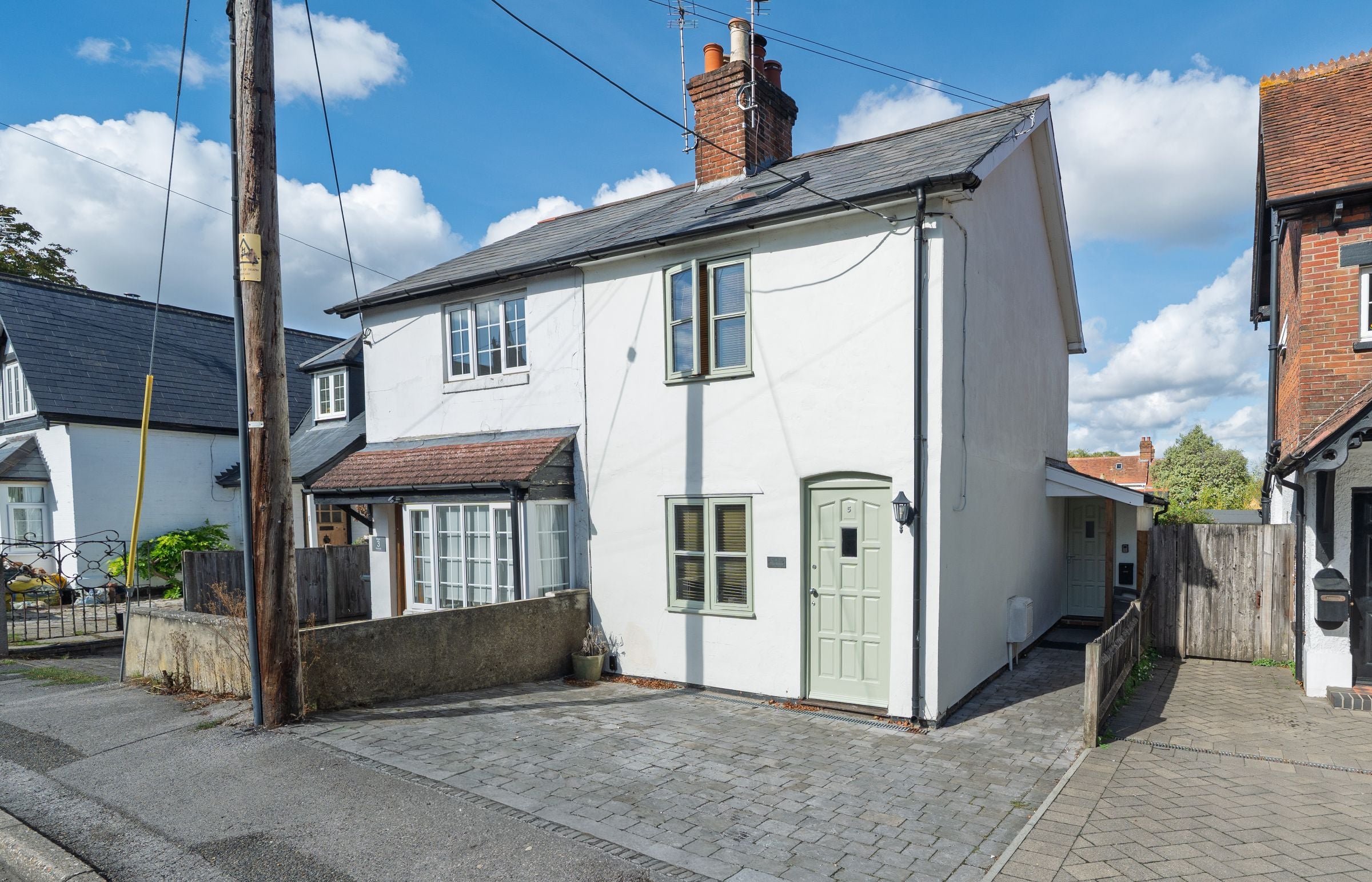 House Wash Lane in Allostock