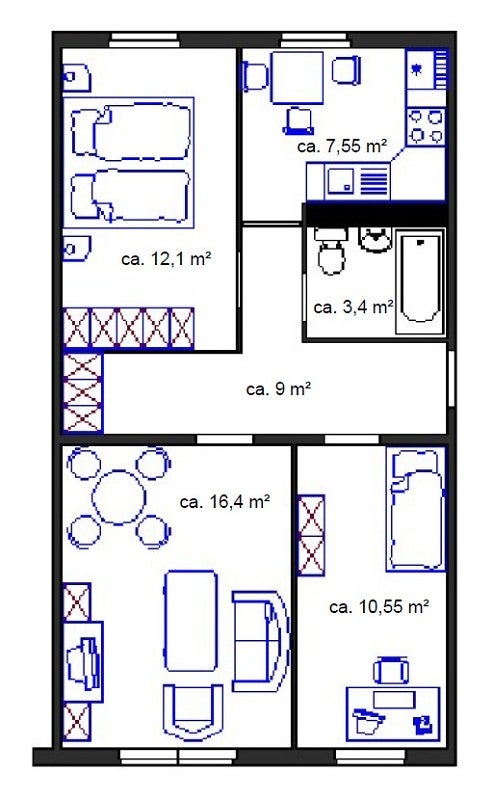 Wohnung Flughafenstraße in Schkeuditz