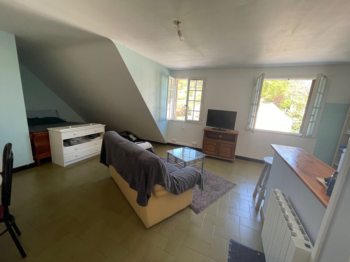 Flat Route de Gouillou in Valloire-sur-Cisse
