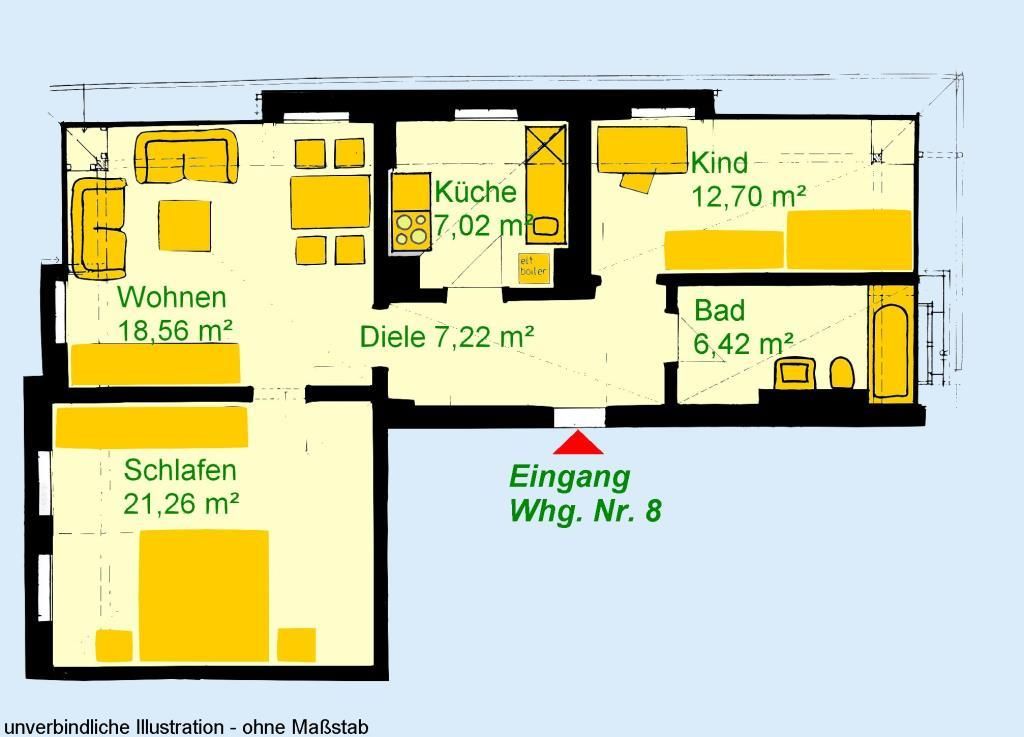 Wohnung Großenhainer Straße in Dresden