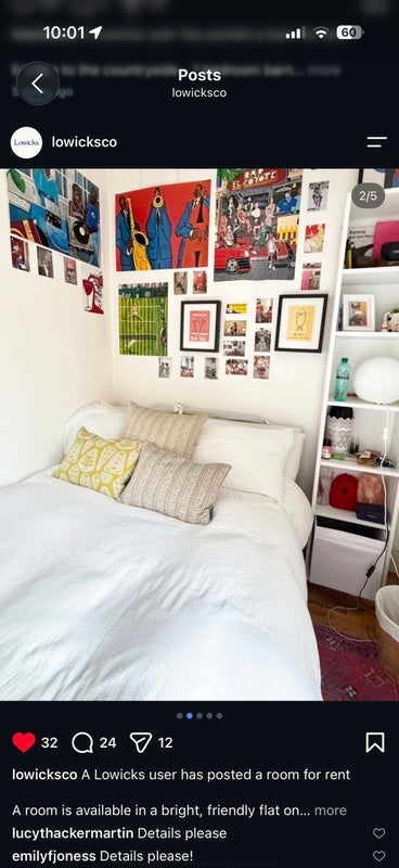 Room Battersea Bridge Road in Greater London