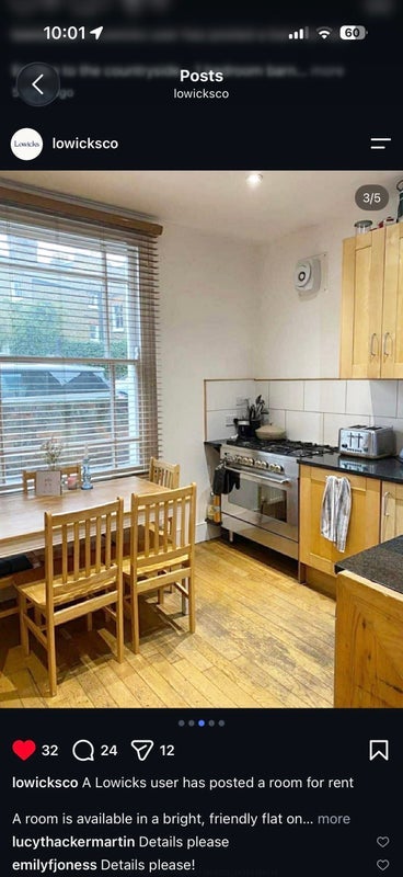 Room Battersea Bridge Road in Greater London