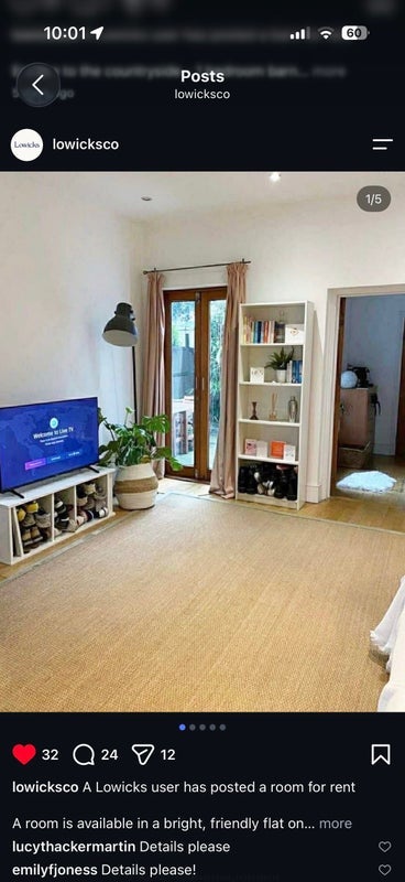 Room Battersea Bridge Road in Greater London