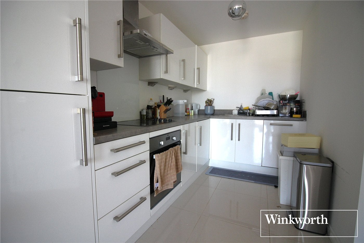 Flat Bullhead Road in Hertsmere