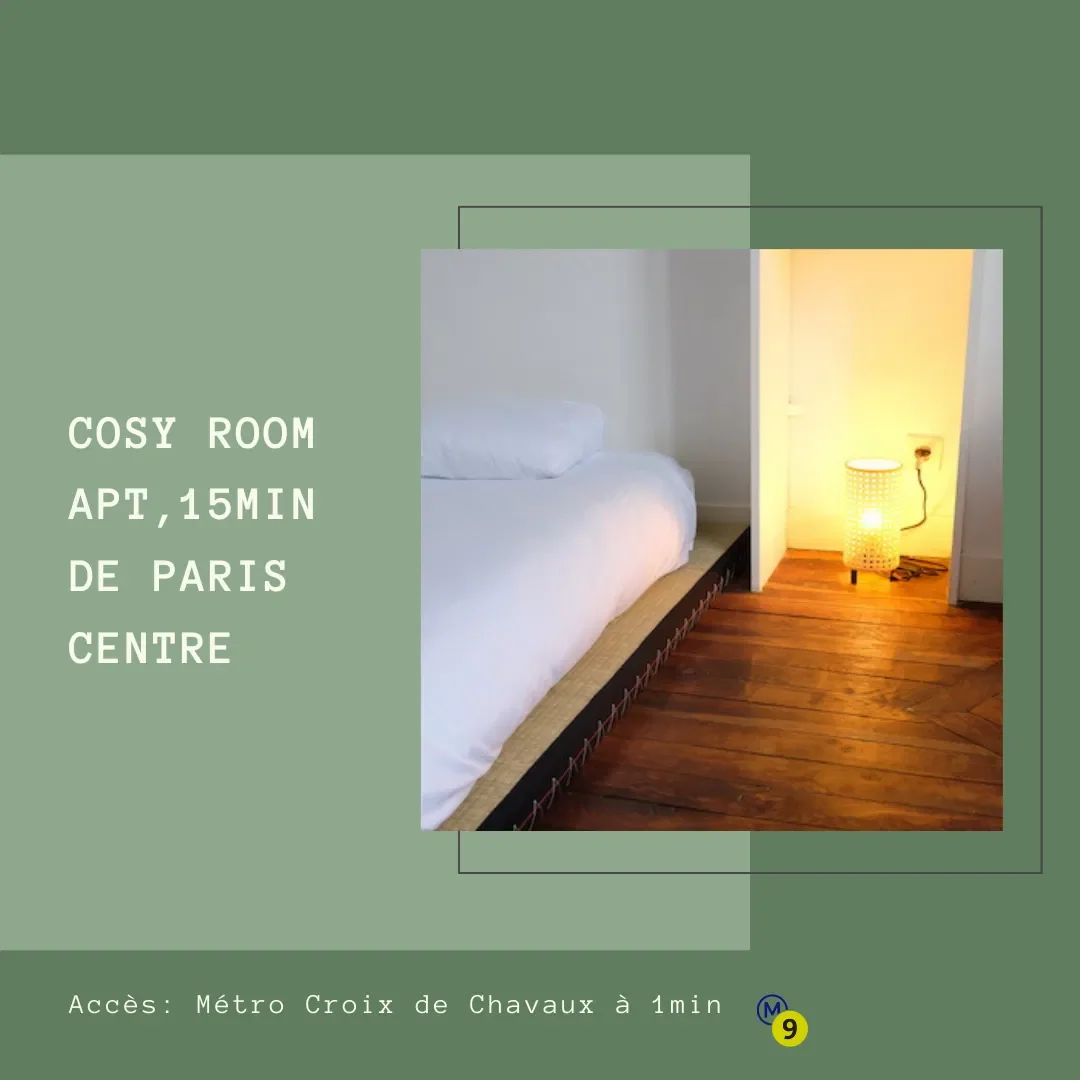 Flat Rue Marcel Sembat in Montreuil
