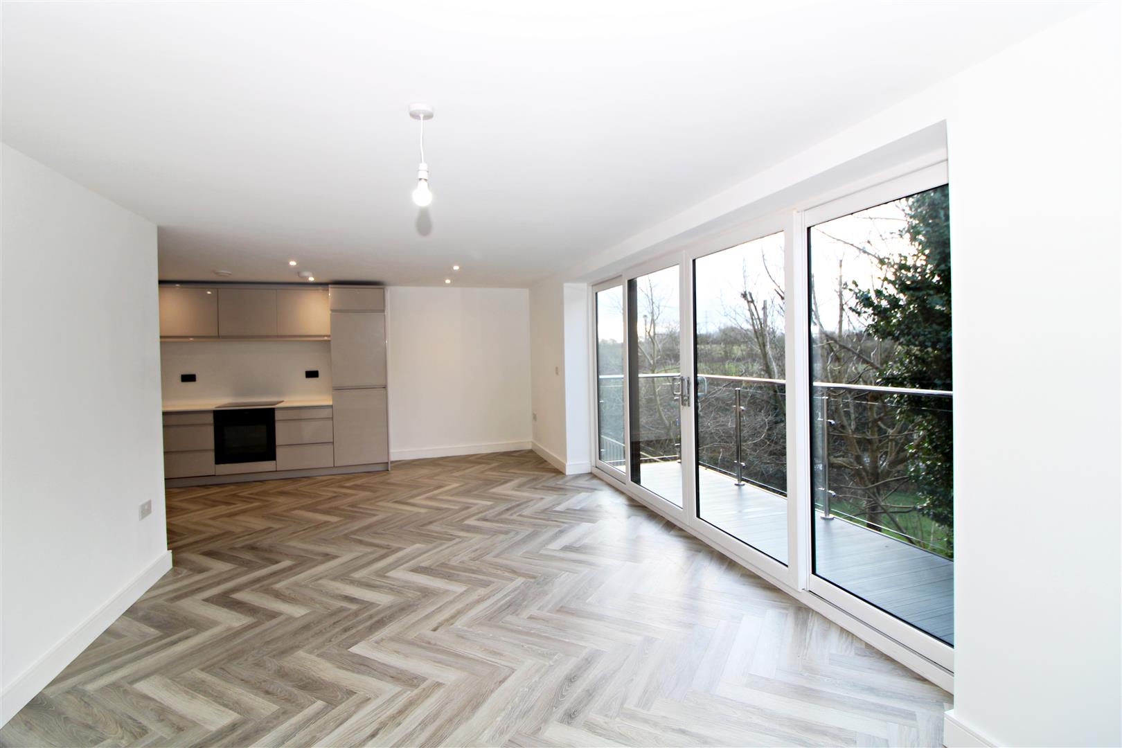Flat Stanah Gardens in Borough of Wyre