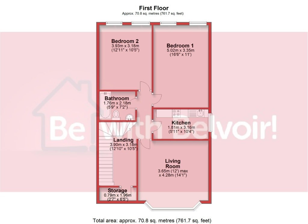 Flat Eaton Gardens in Portslade by Sea