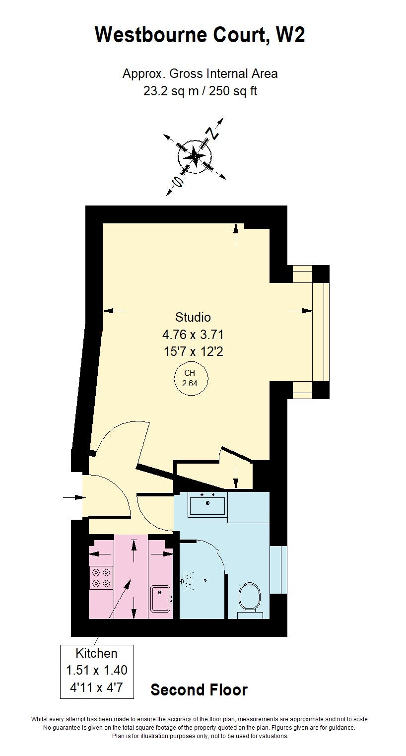 Flat Orsett Terrace in City of Westminster