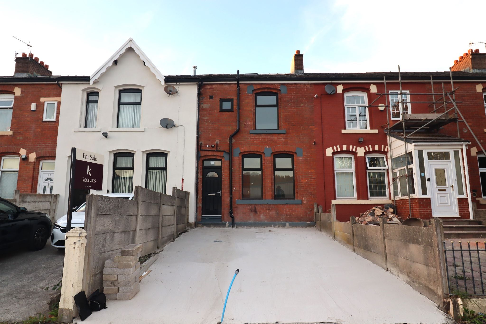 House Dickens Street in Blackburn