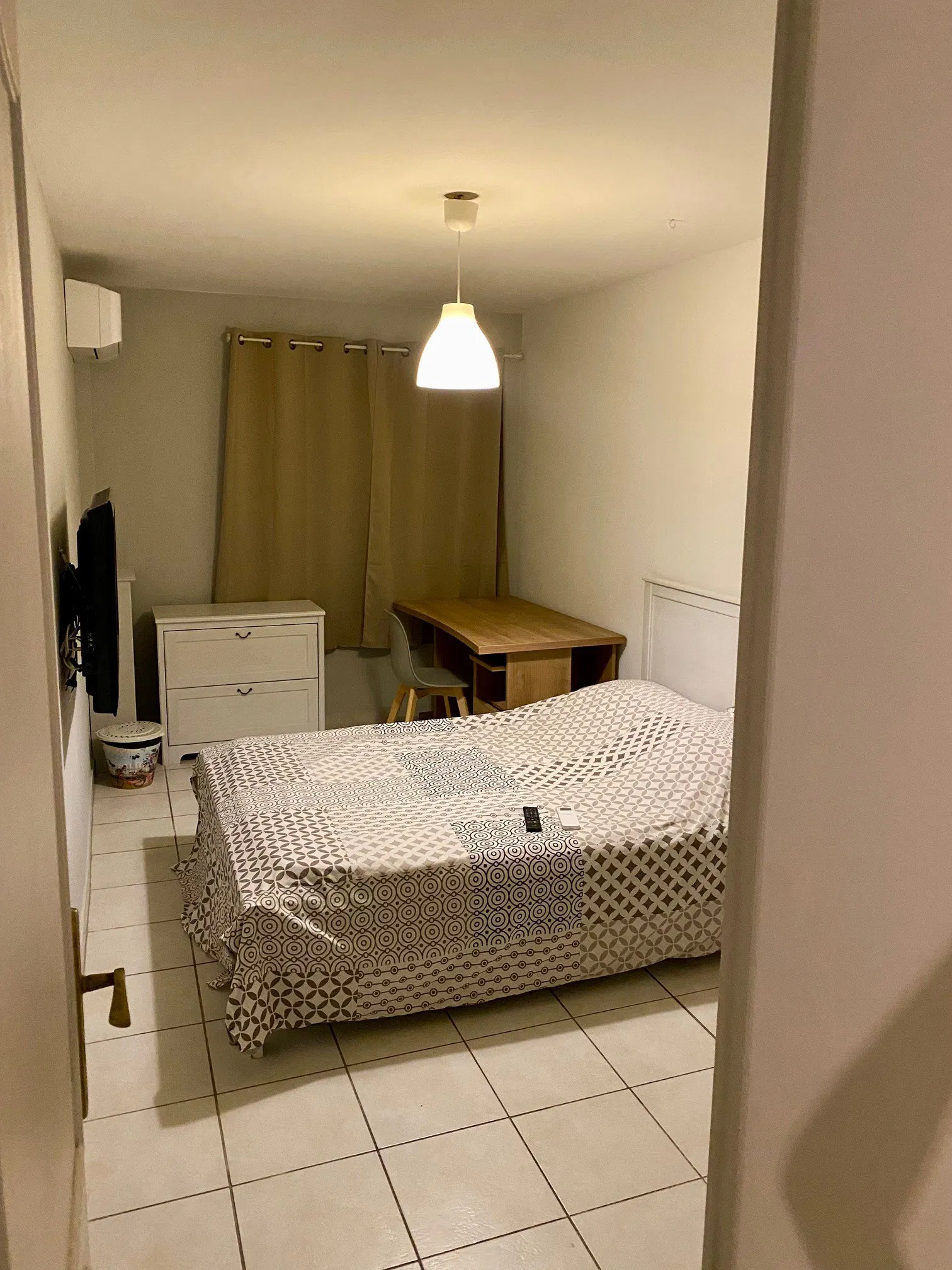 Chambre Boulevard René Cassin à Nice