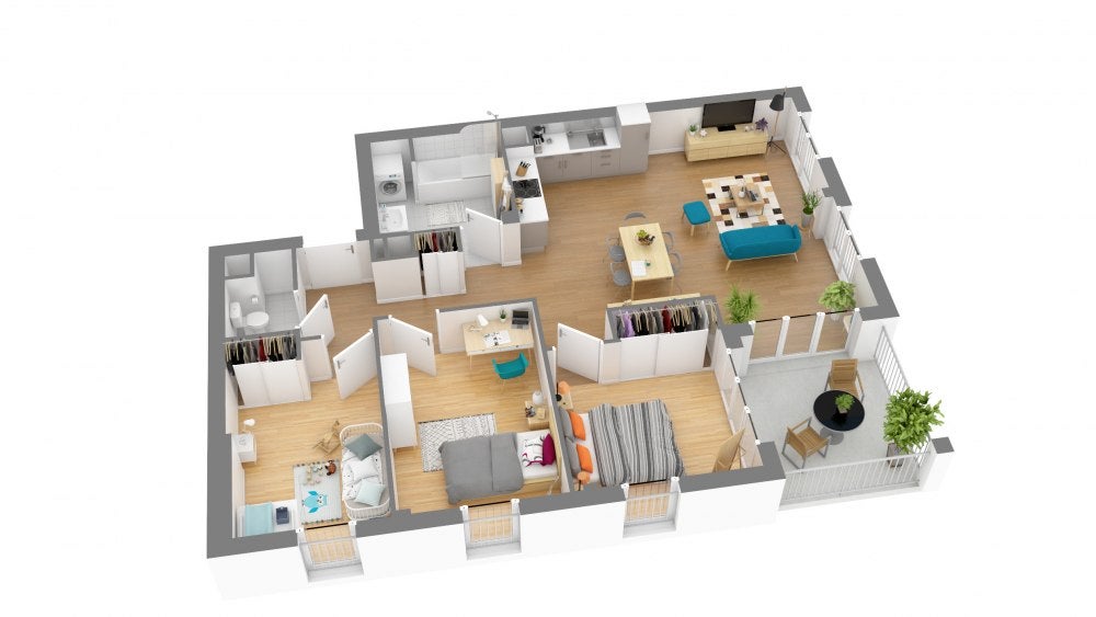 Appartement Rue Robert Schuman à Bordeaux