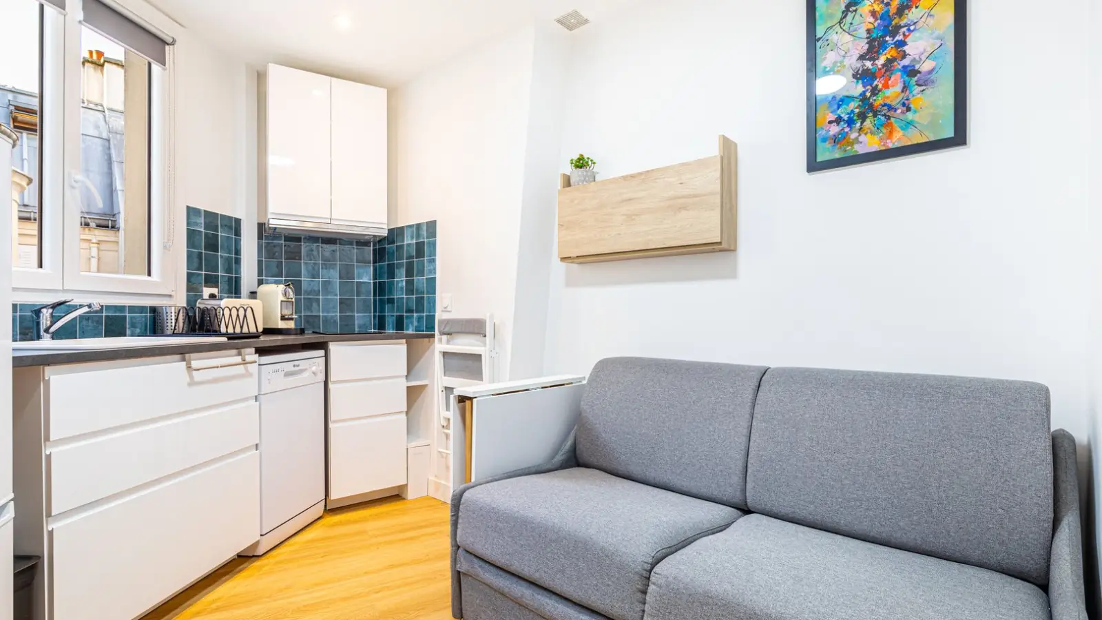 Flat Rue Monsigny in Paris