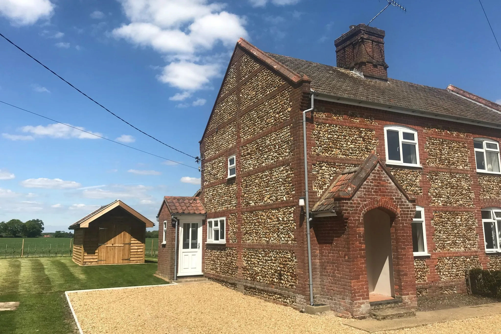 House Hulver Street in Breckland District