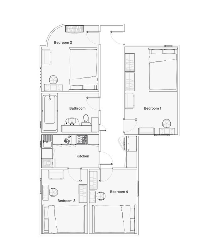 Flat Caledonian Road in Greater London