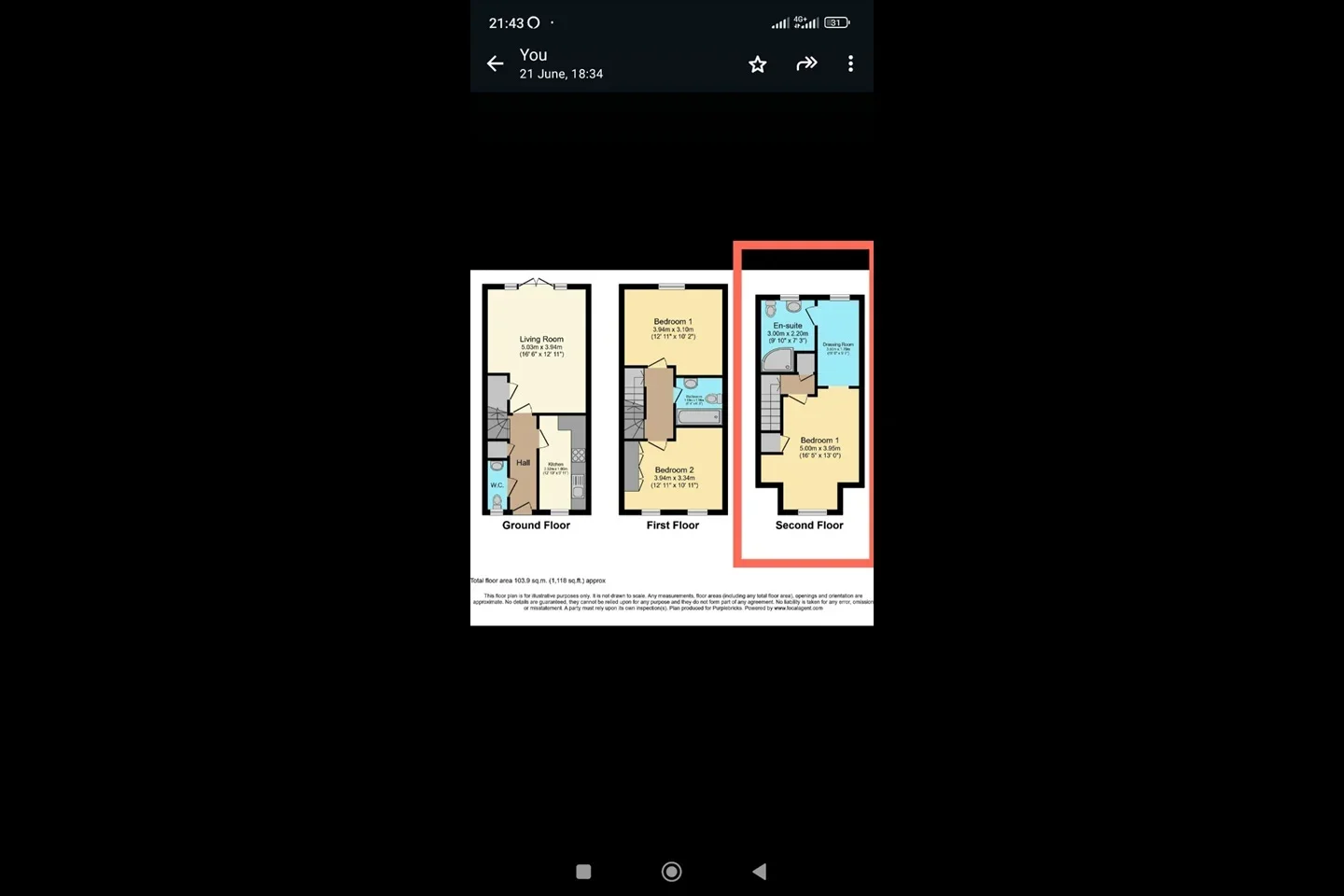 Room King Edward Avenue in Dartford