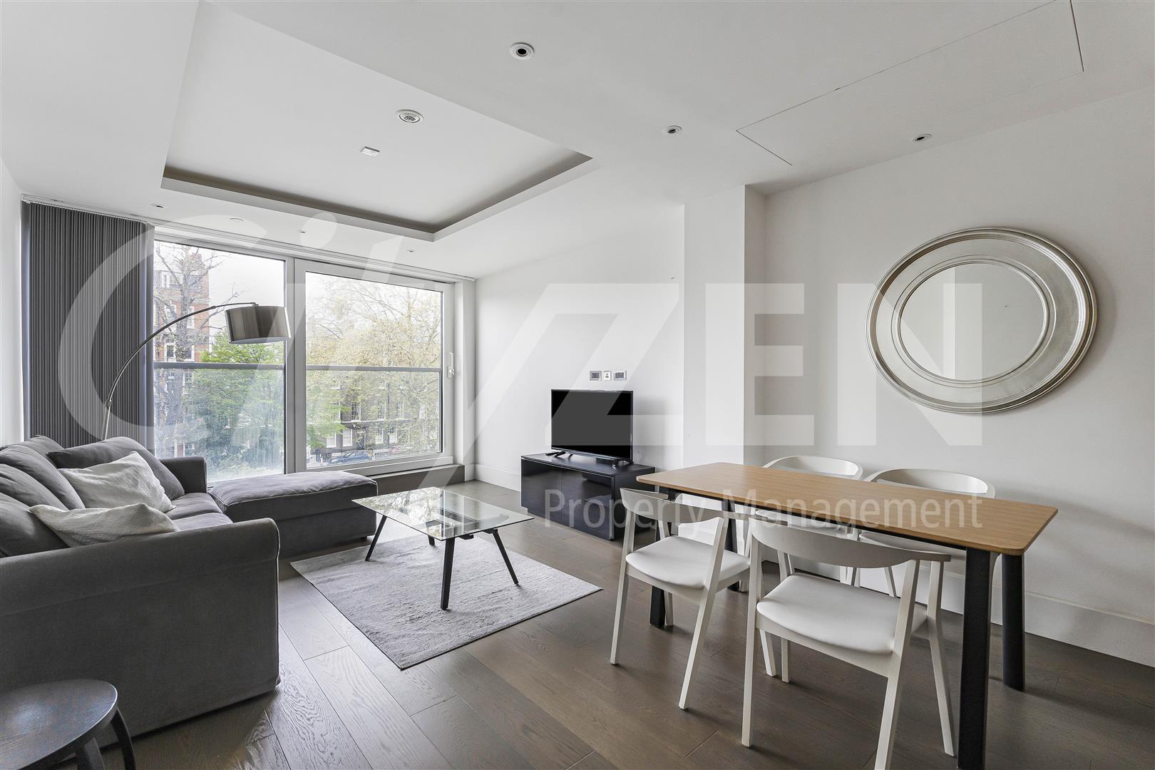 Flat Addison Bridge Place in Greater London