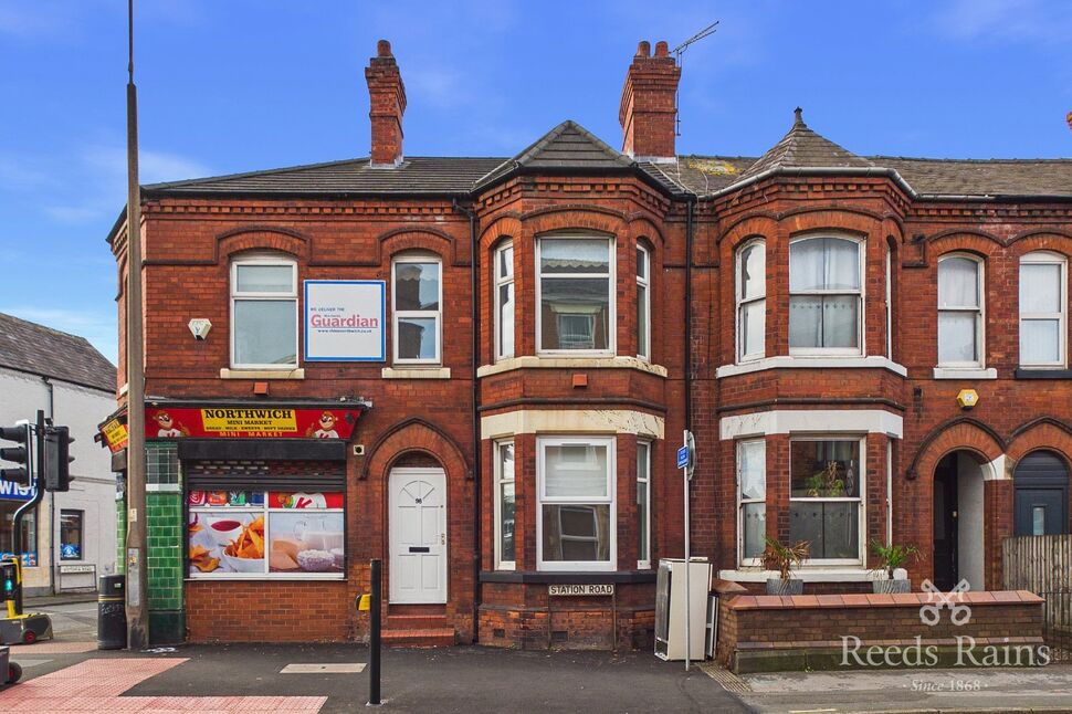 House Station Road in Northwich