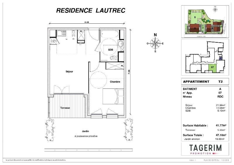 Appartement Avenue de Fronton à Toulouse
