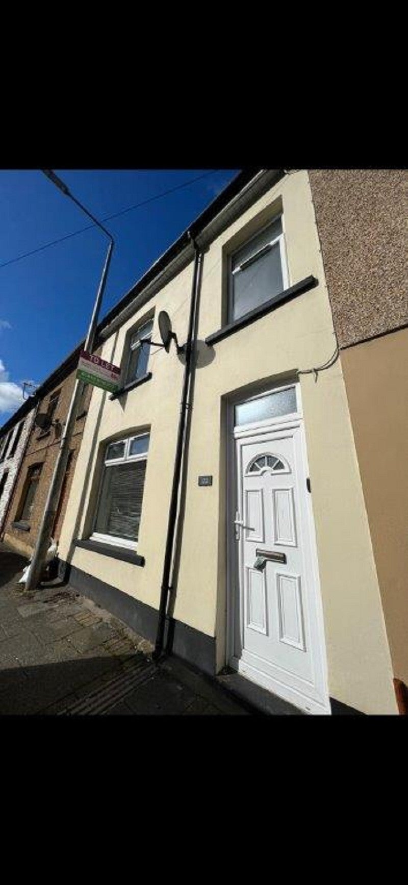 House Partridge Road in Llwynypia