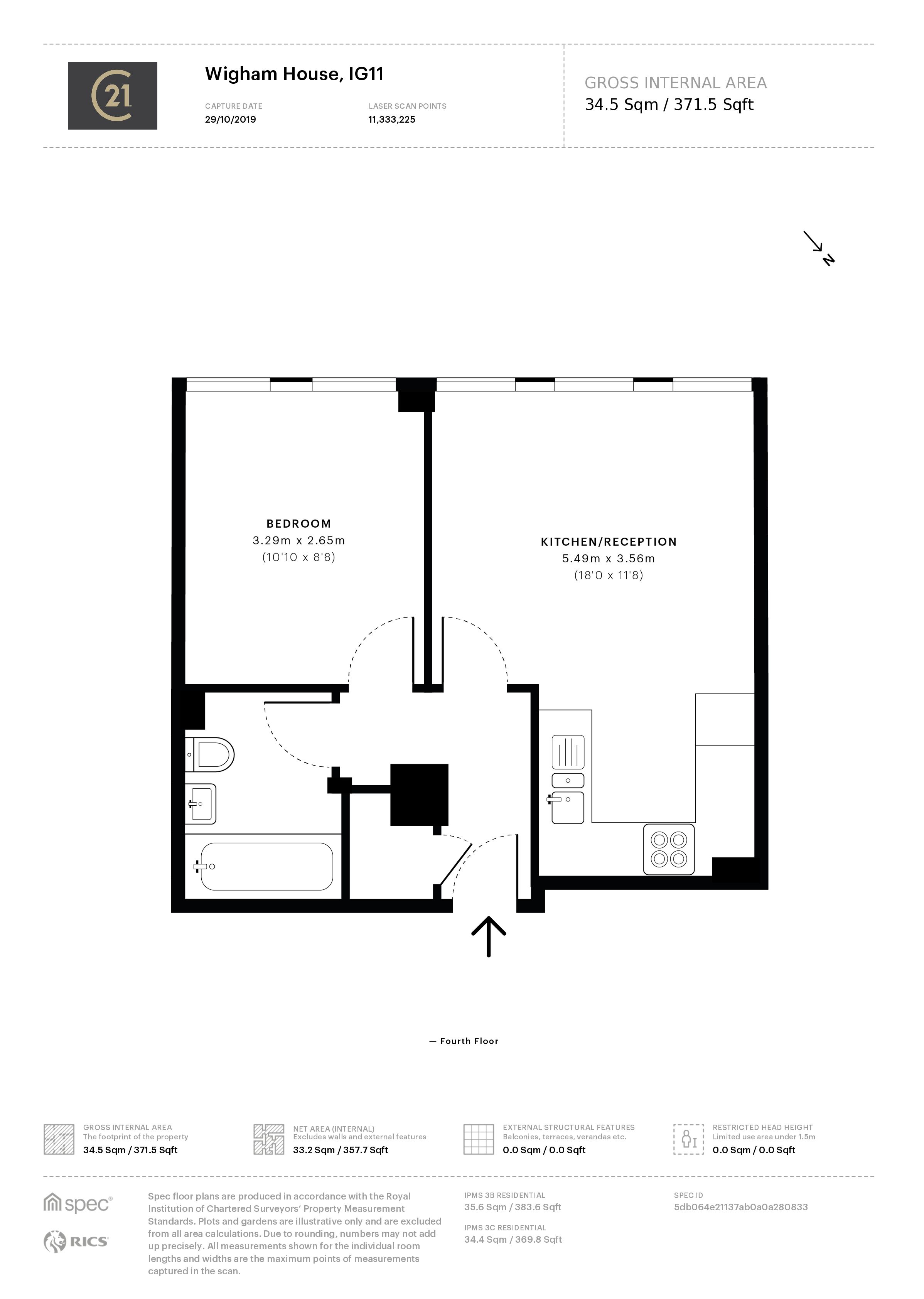 Flat Wakering Road in Greater London