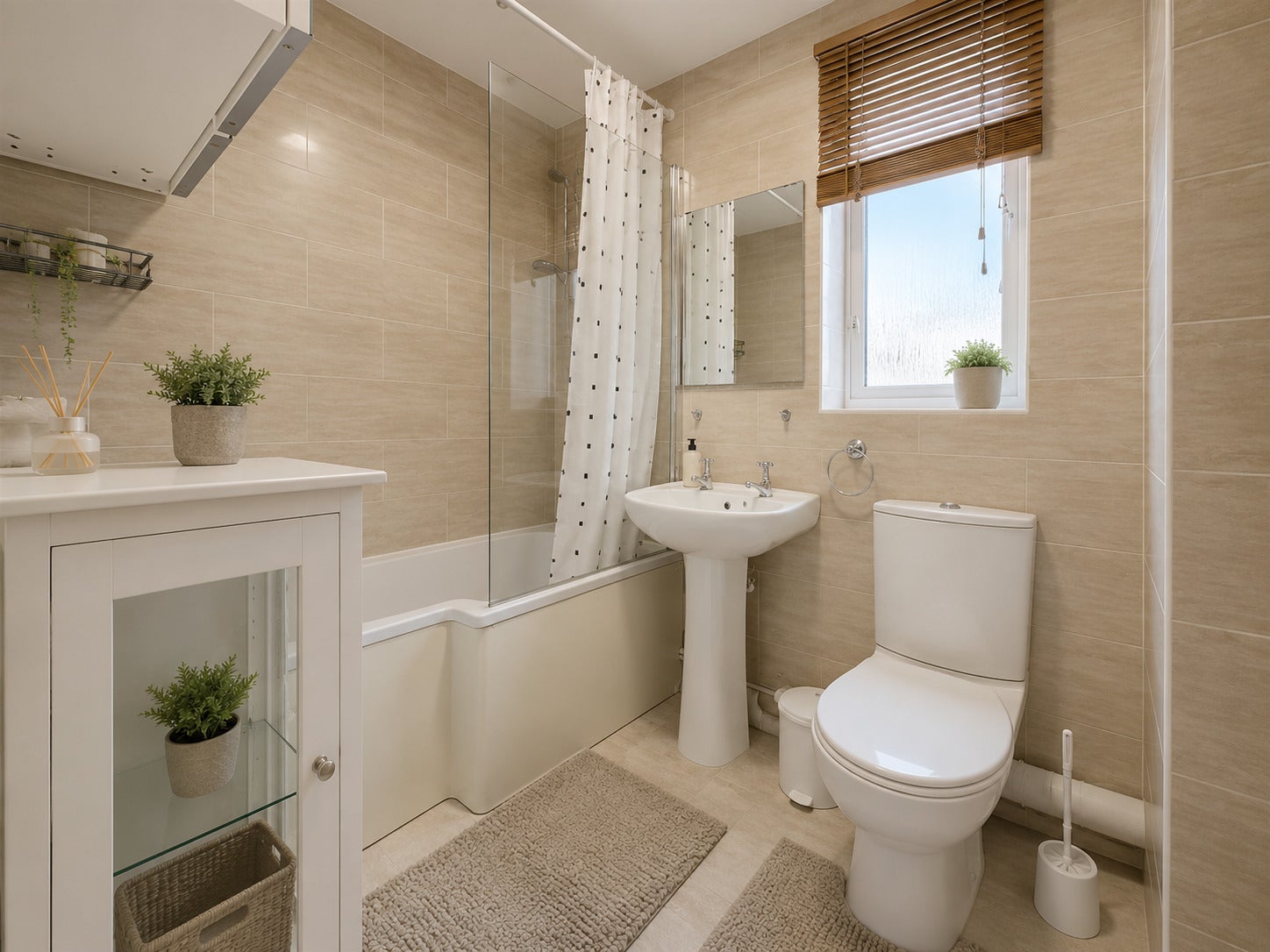 Flat Cherry Blossom Close in Greater London