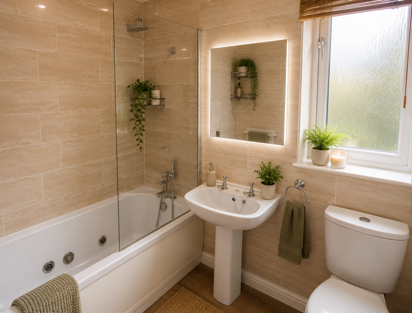 Flat Cherry Blossom Close in Greater London