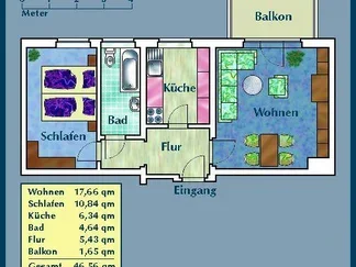 Wohnung Sternplatz in Dresden