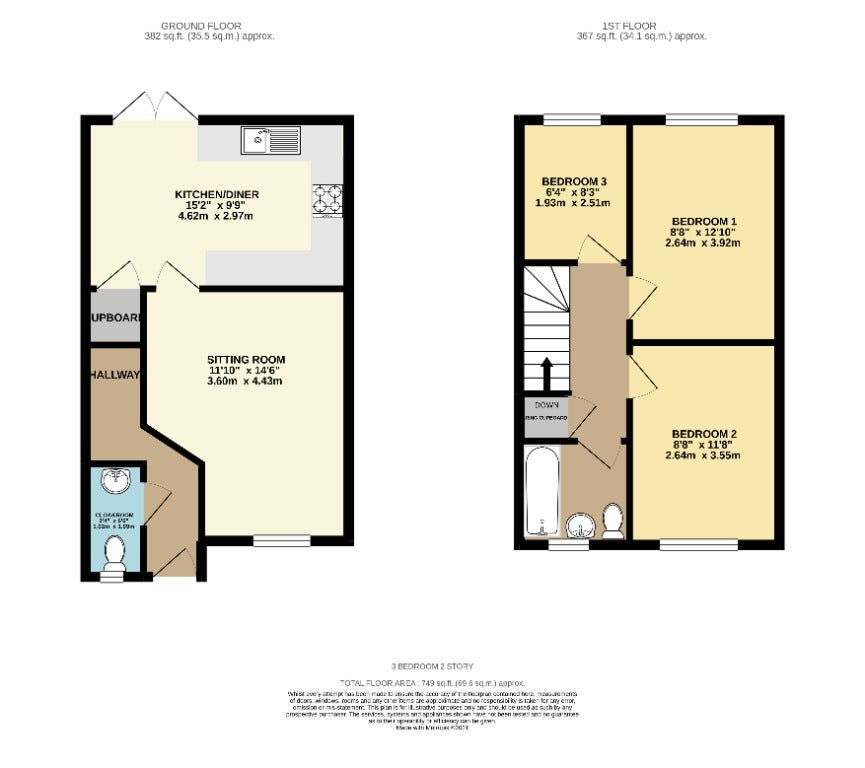 House Carlton Close in North Kesteven