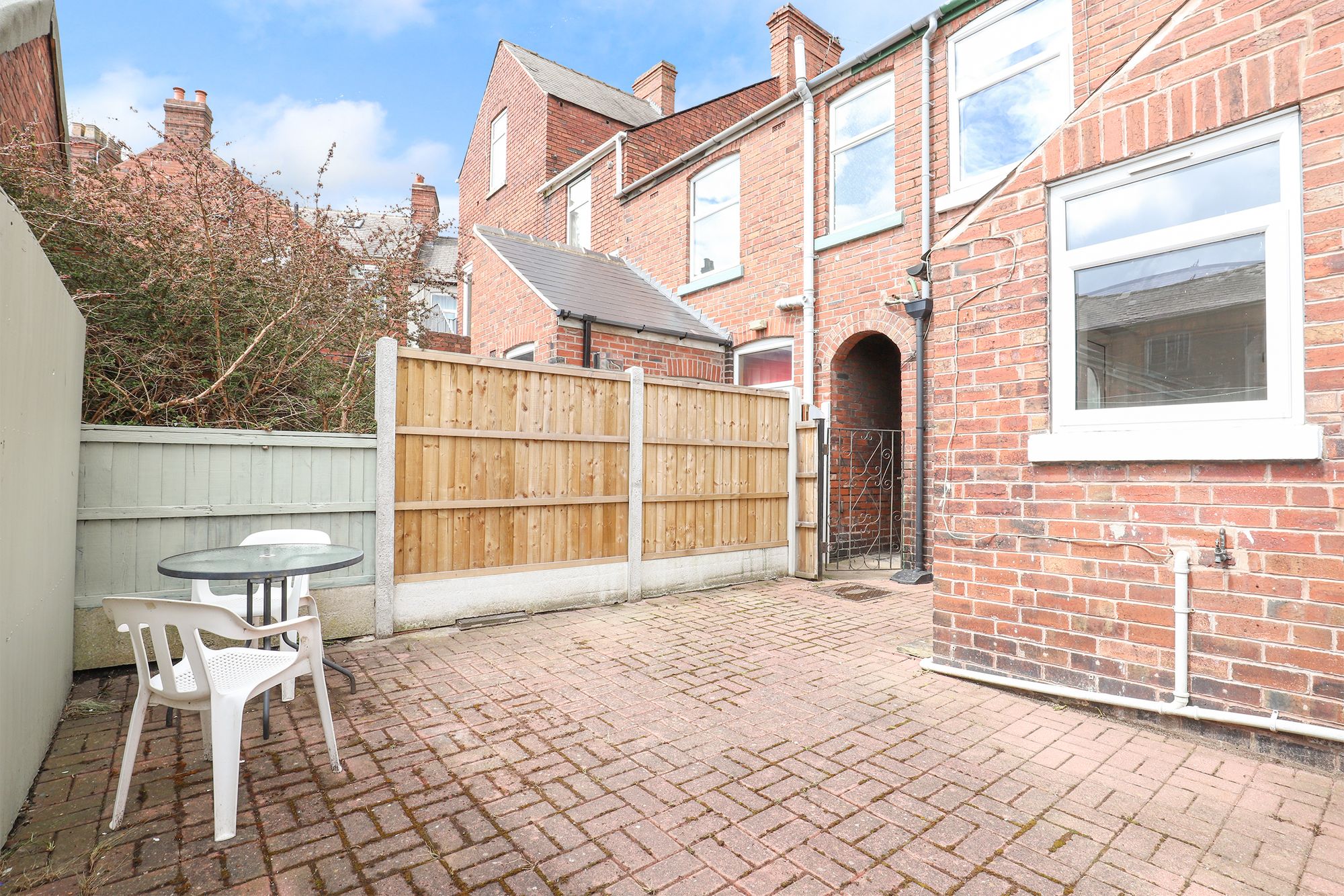House Wharf Lane in Chesterfield
