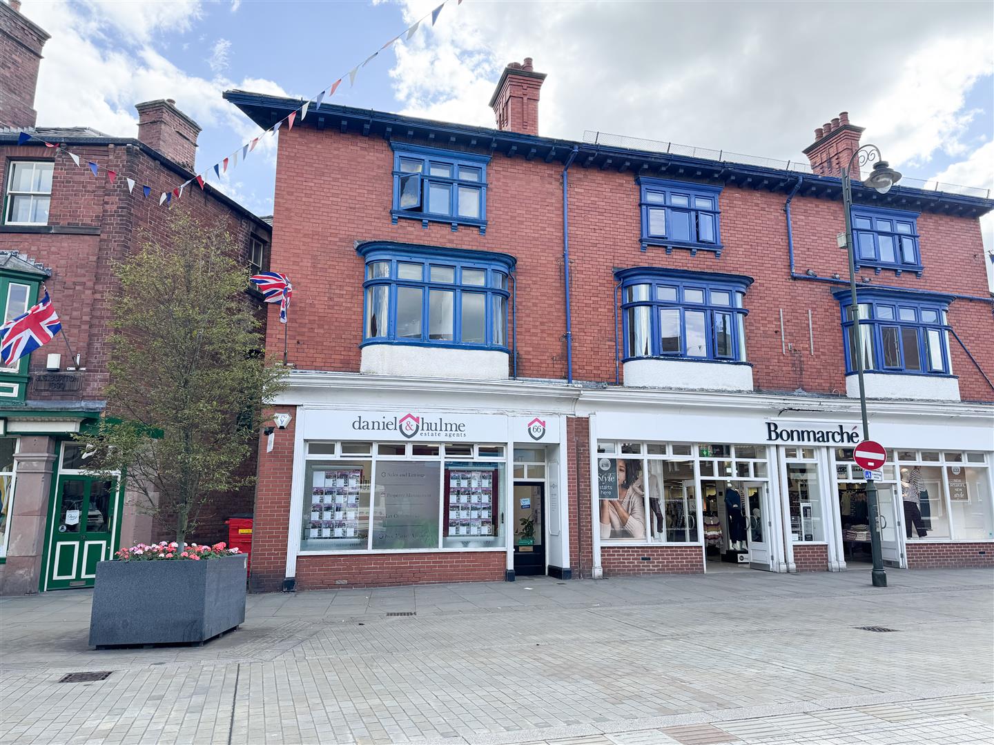 Flat Market Street in Staffordshire Moorlands