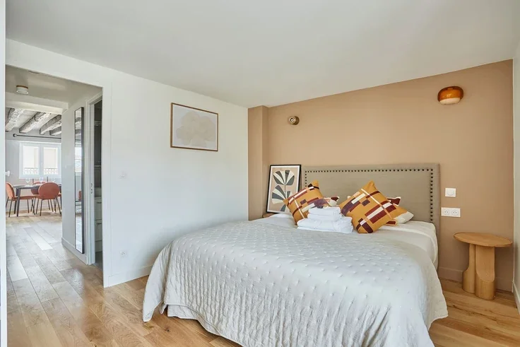 Flat Rue des Vertus in Paris