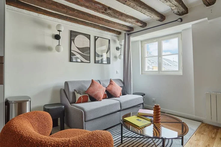 Flat Rue des Vertus in Paris
