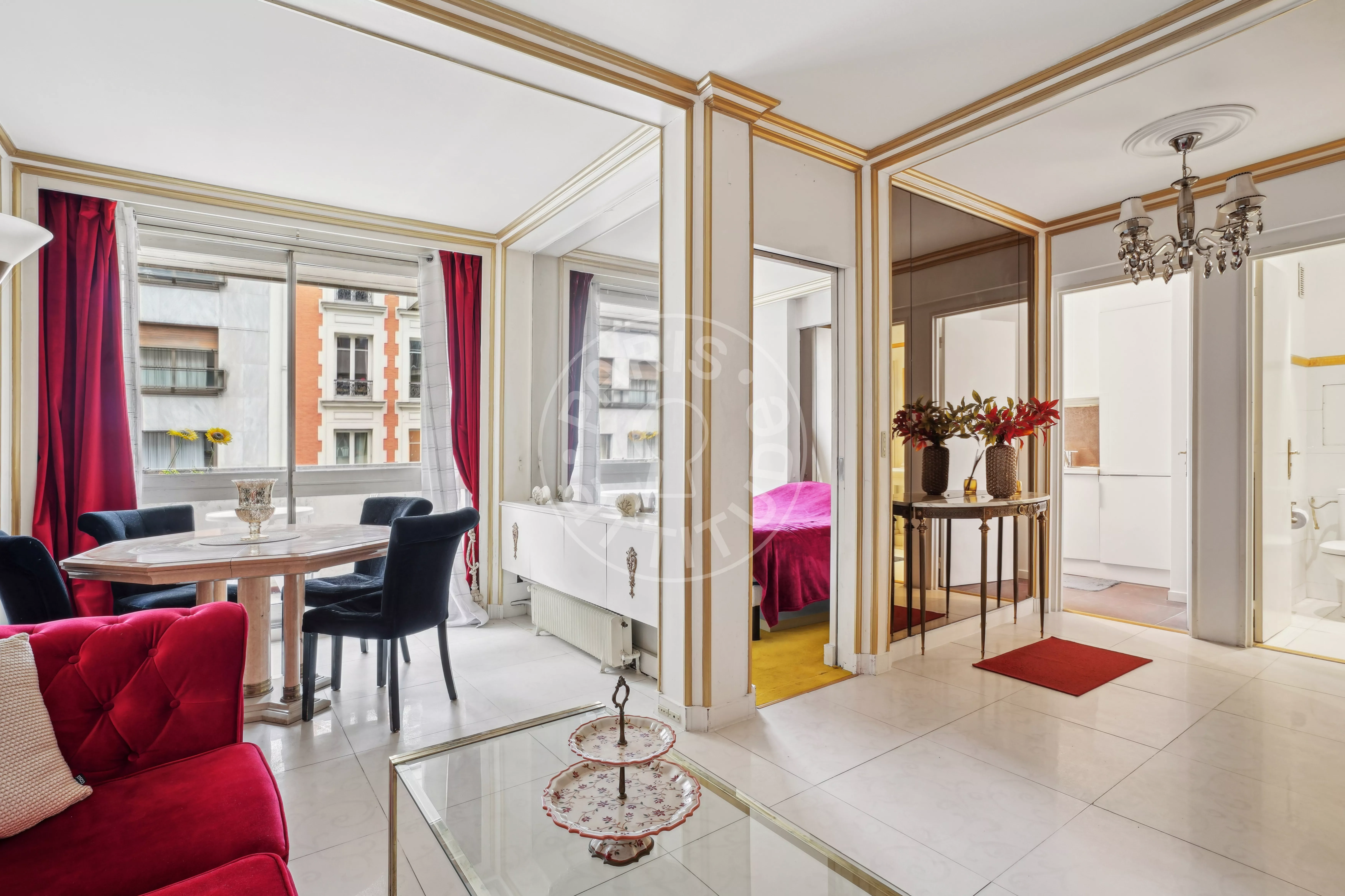 Flat Rue Pétrarque in Paris